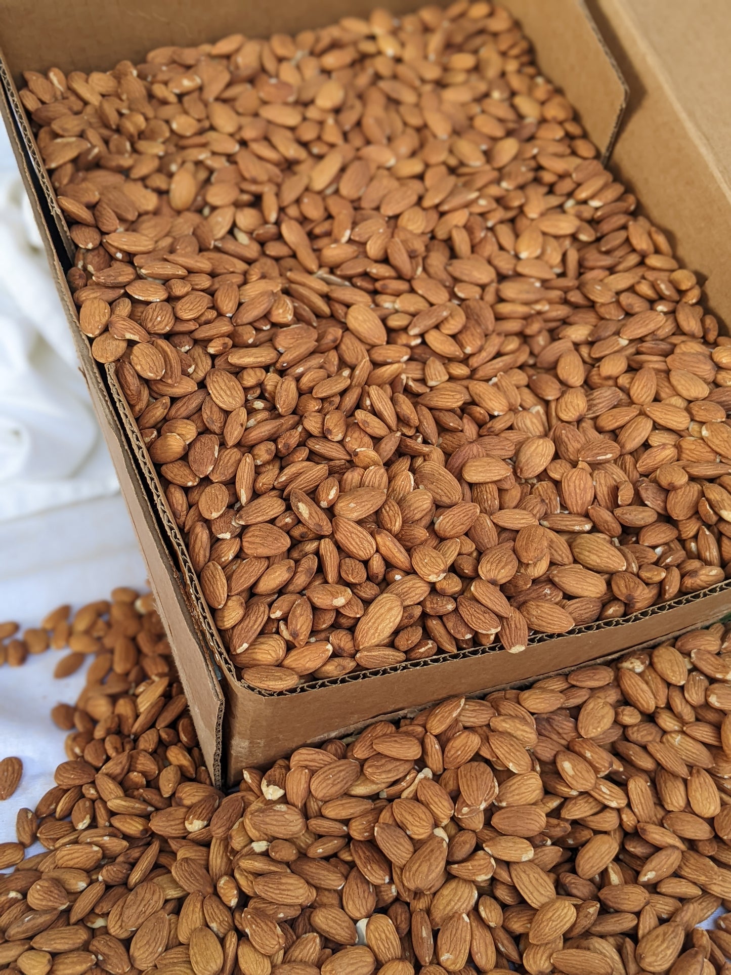 50lb Organically Grown Nonpareil Almonds