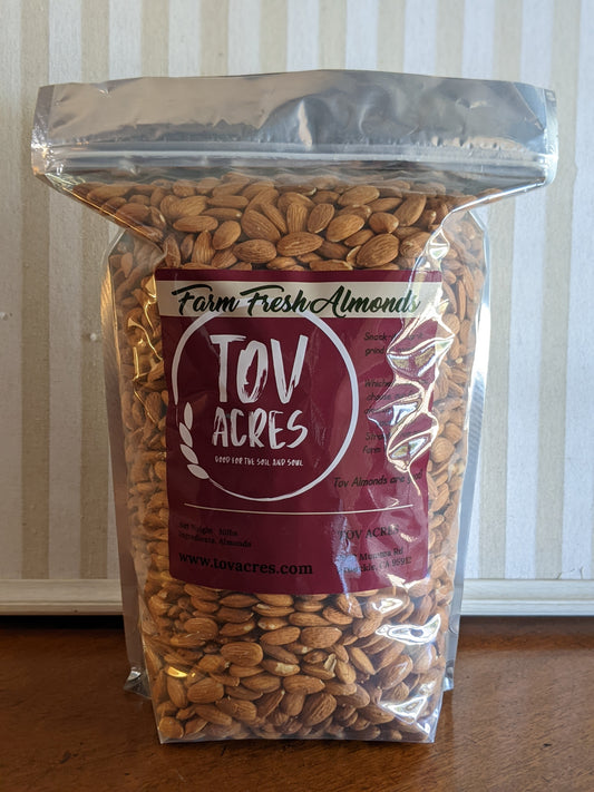 10 lbs organically grown almonds